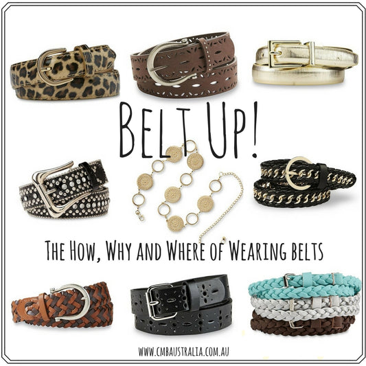 Belt Up – The How, Why and Where of Wearing Belts